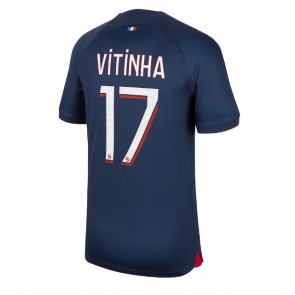 Paris Saint-Germain Vitinha Ferreira #17 Domaci Dres 2023-24 Kratak Rukavima